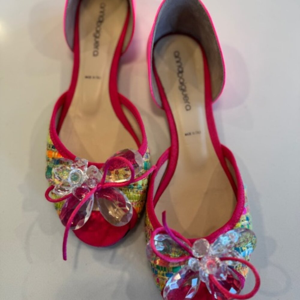Anna Baiguera Be-Dazzled Flats
